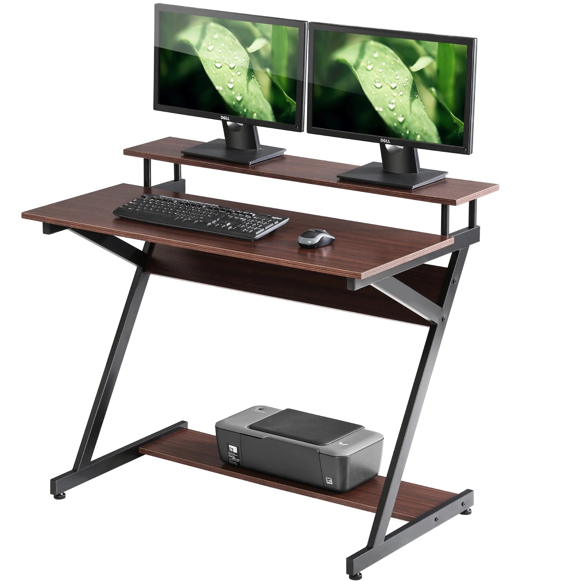 FITUEYES Computer Desk with Monitor Stand, Gaming Table FITUEYES Computer Desk with Monitor Stand, Gaming Table