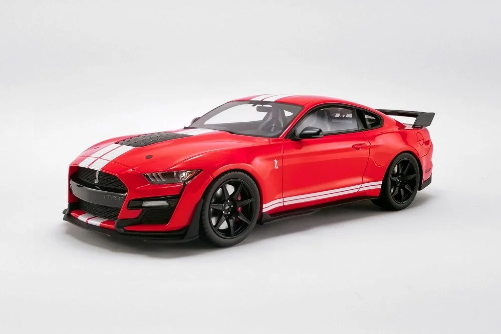 2020 Ford Mustang Shelby GT500, Red GT Spirit US021 1/18 Scale