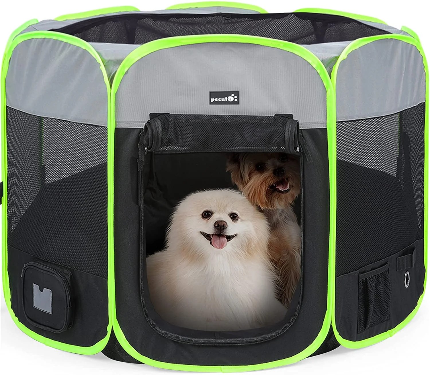 P5HAO Pet Playpen Portable Foldable Exercise Pets Tent Kennel Dog
