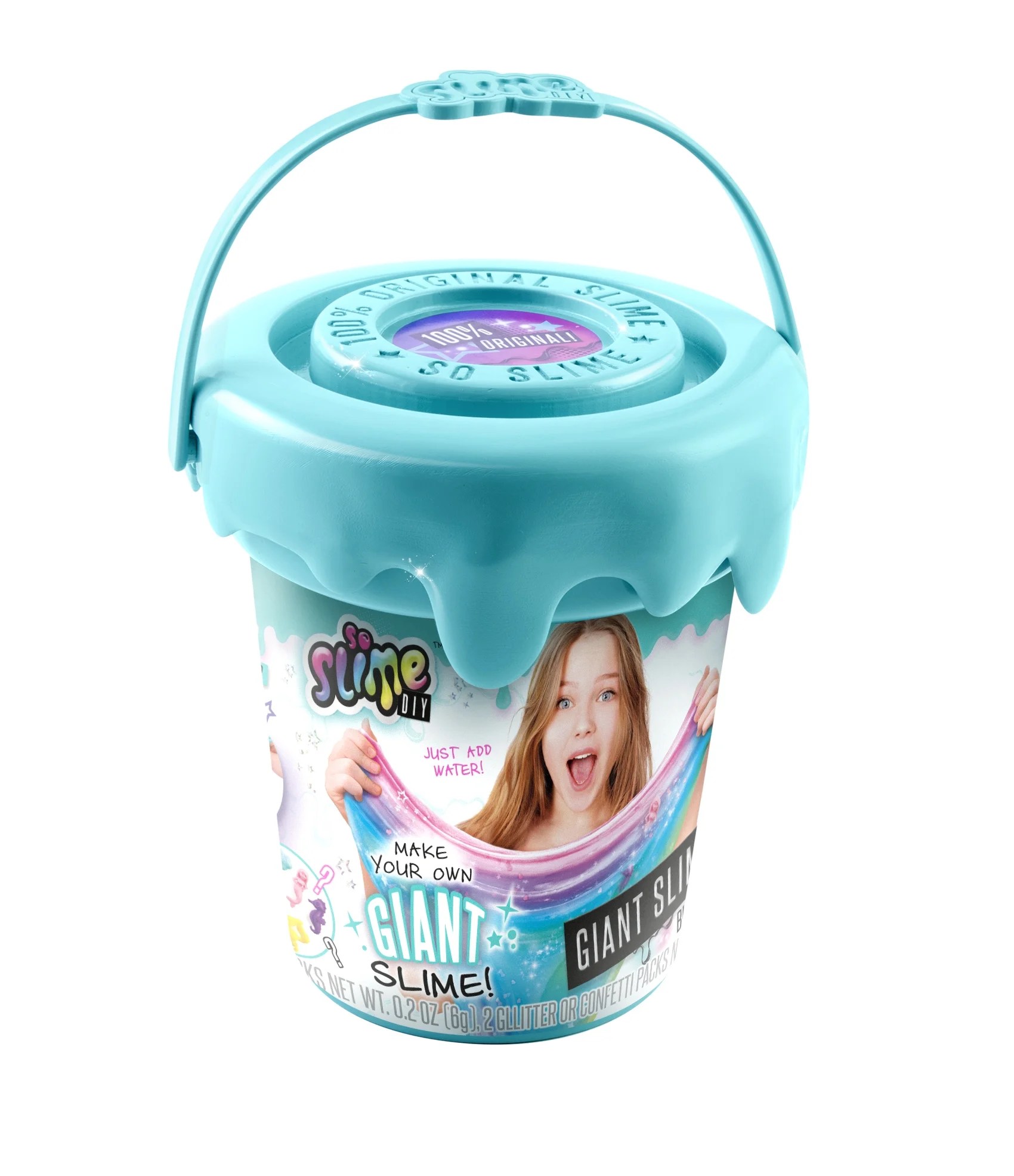 So Slime DIY Giant Slime Bucket Turquoise
