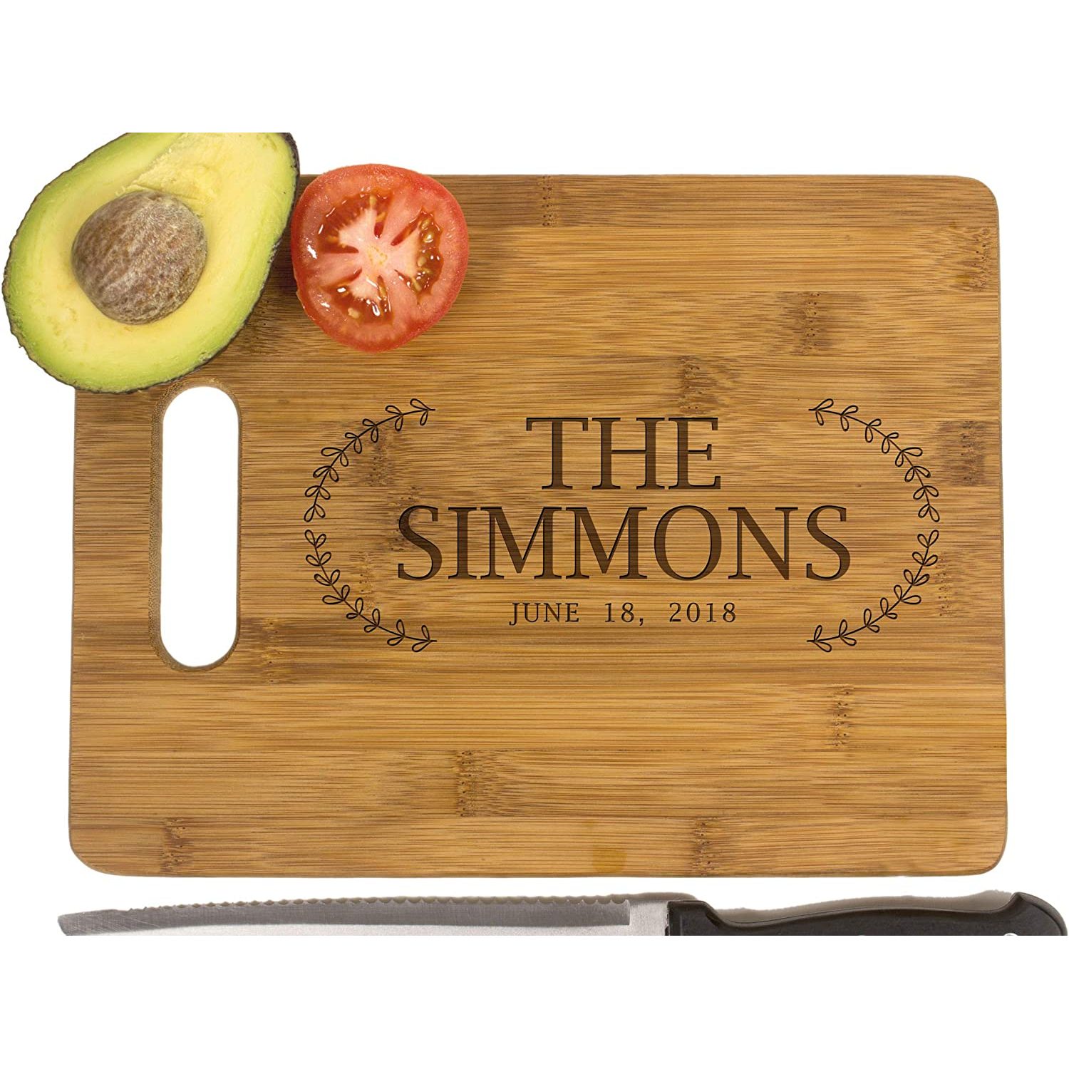 HetayC Wooden Cutting Board, Bride Chopping Board bridal shower