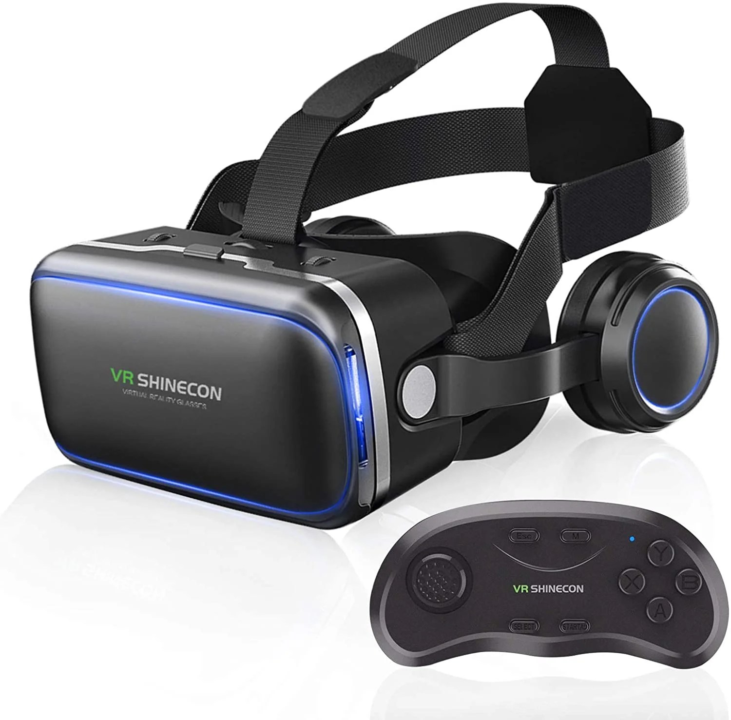 VR Headset Compatible with iPhone and Android Phones ,Virtual Reality
