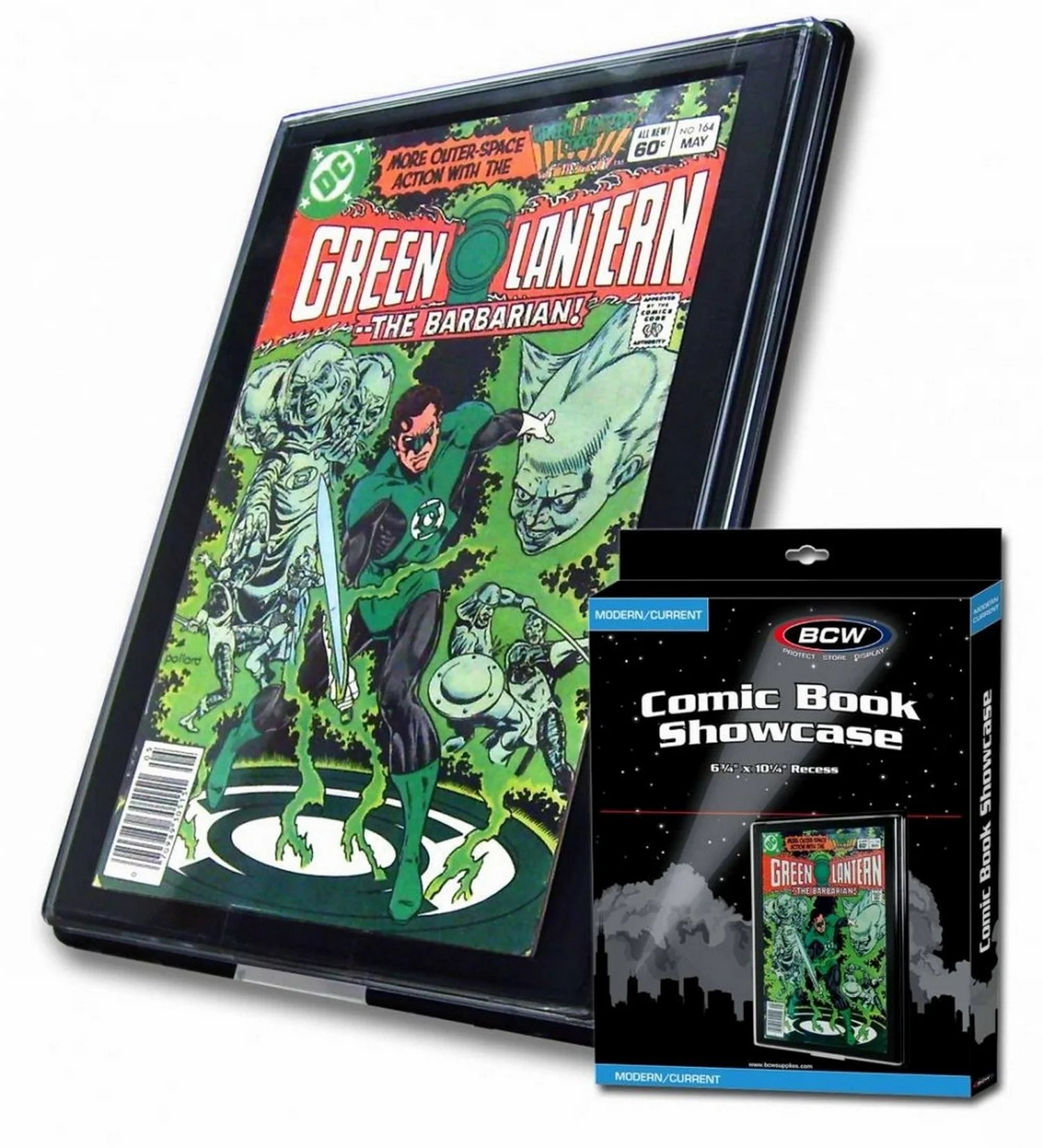 BCW Modern Comic Book Showcase Display Case 6 3/4 x 10 1/4 Recess