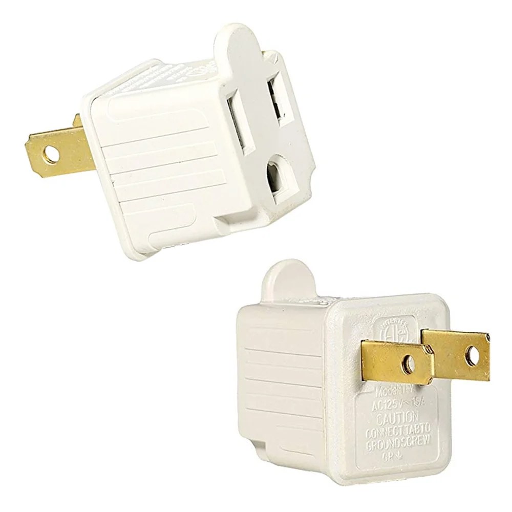 12 Lot 3 Prong 2 Prong Outlet Electrical Ground AC