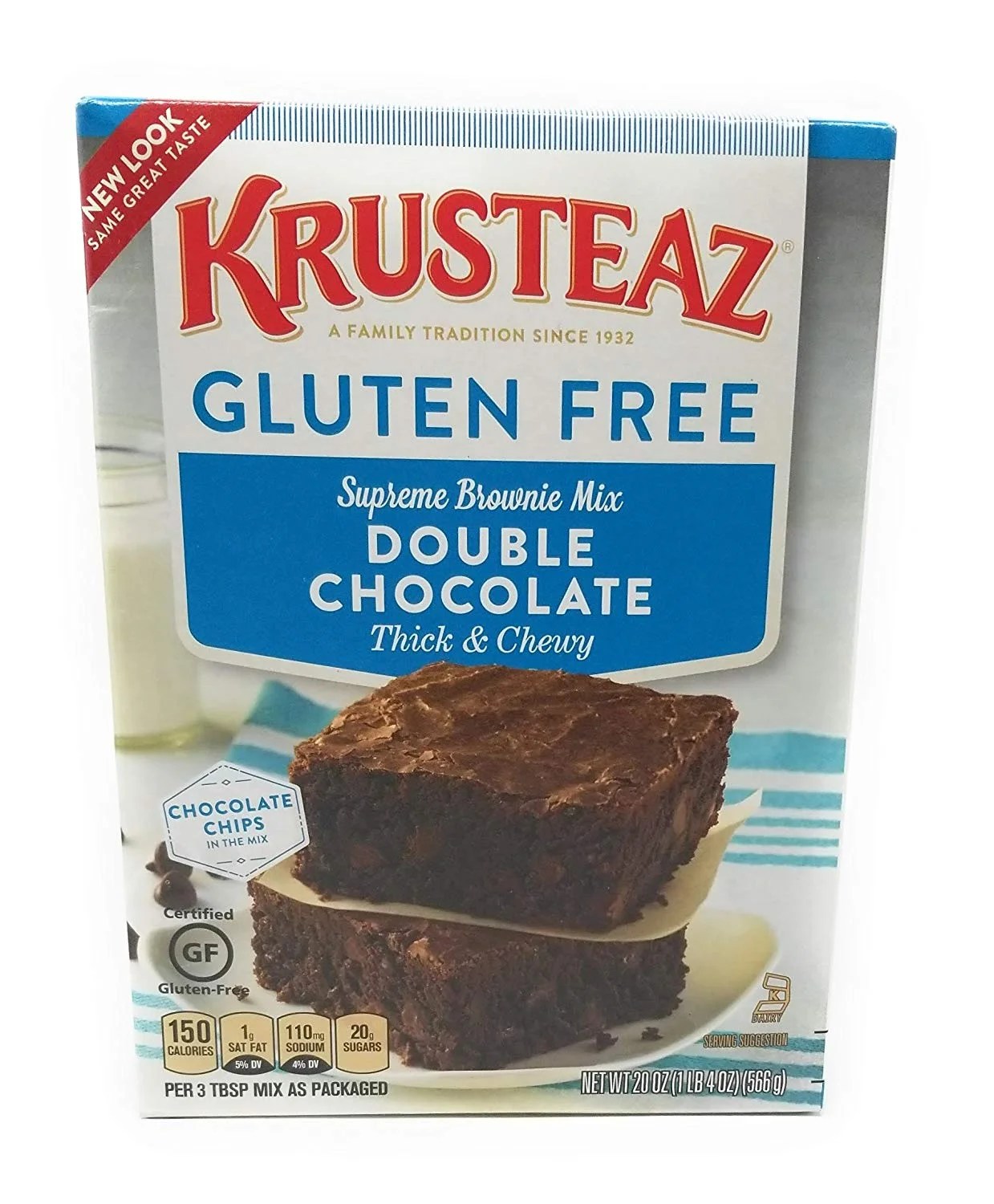 Gluten Free Double Chocolate Brownie Mix (Pack of 3), PACK OF 3 BOXES
