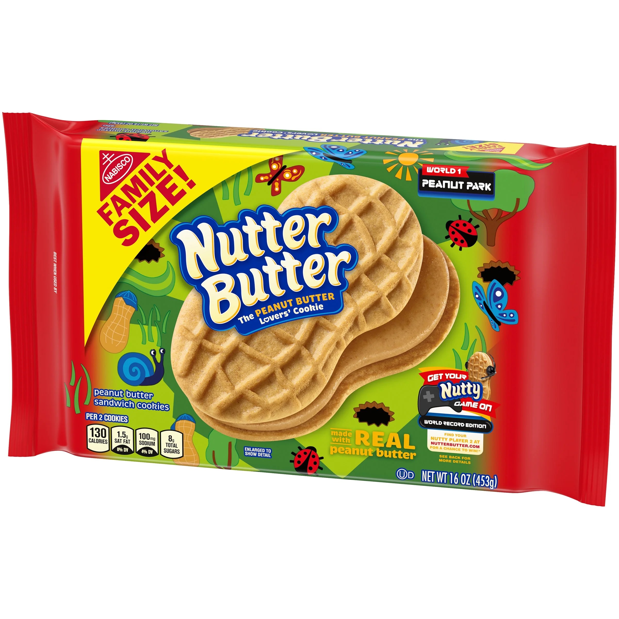 Maybe you would like to learn more about one of these? Nutter Butter Family Size Peanut Butter Sandwich Cookies 16 Oz Walmart Com Walmart Com