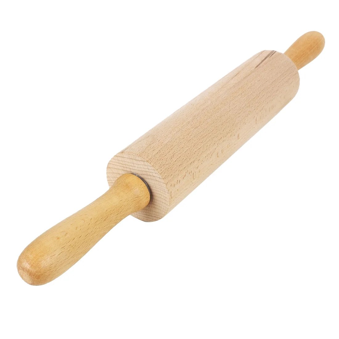 18.3" Home Kitchen Flour Dough NonStick Wooden Rolling Pin