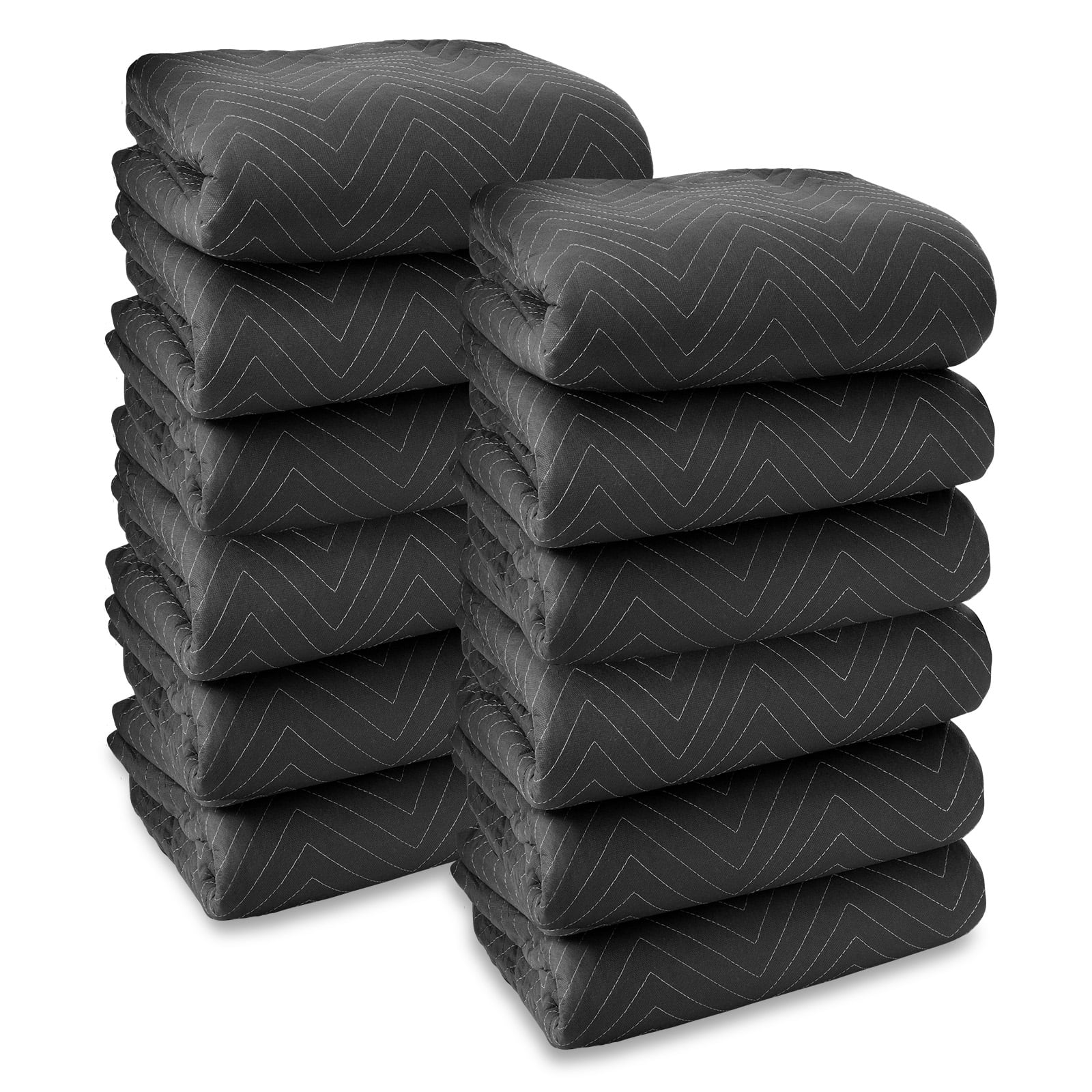 SureMax 12 Moving & Packing Blankets Heavy Duty Pro 80" x 72" (90