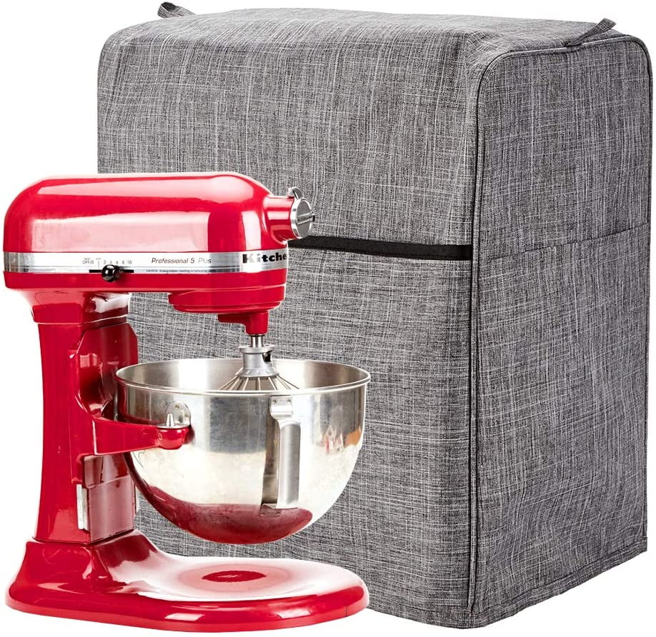 NICOGENA Stand Mixer Dust Cover with Pockets for Accessories Compatible NICOGENA Stand Mixer Dust Cover with Pockets for Accessories Compatible