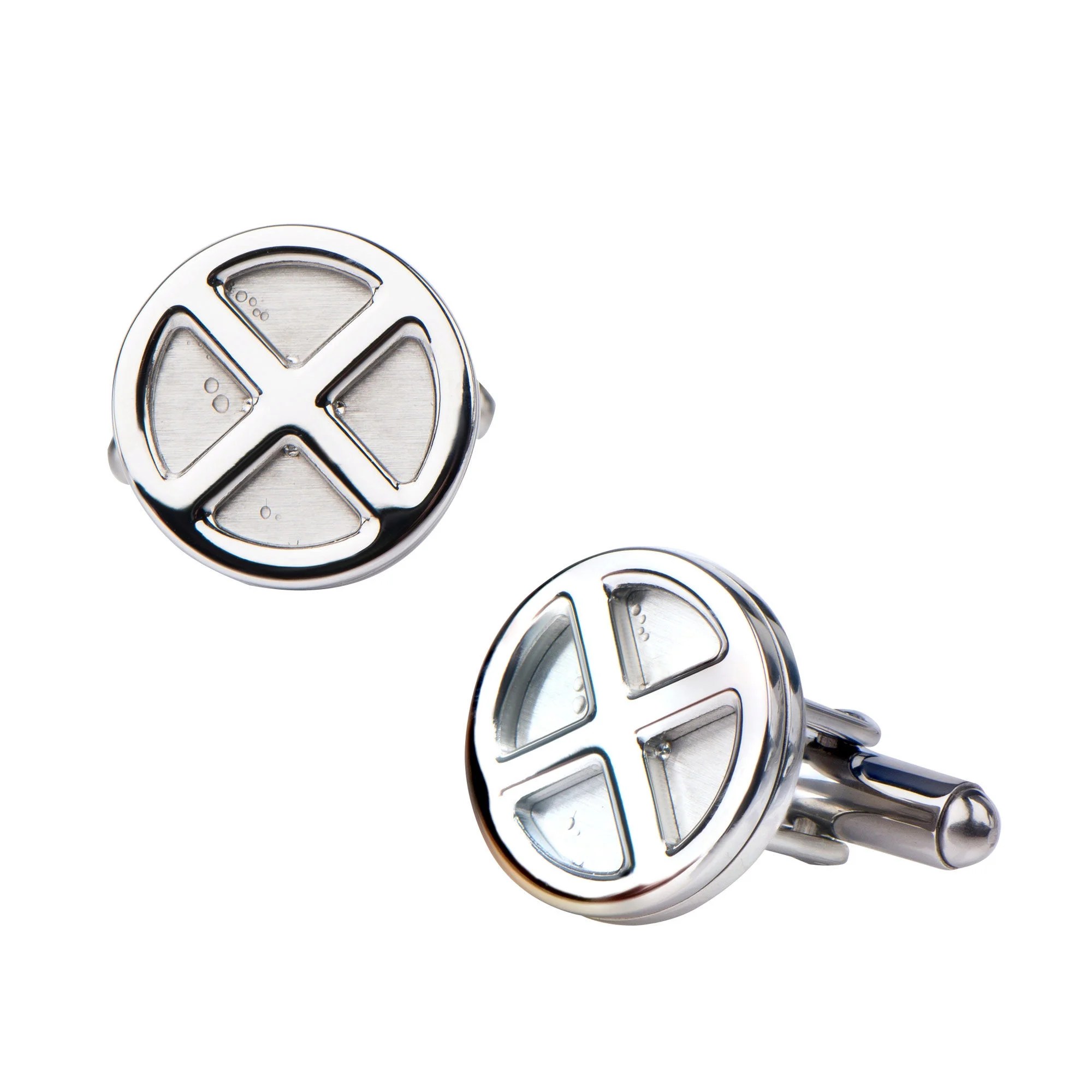 Inox Marvel XMen Logo Cufflinks