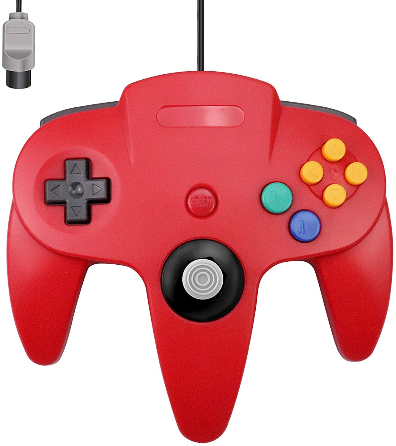 Classic N64 Controller, Classic Wired N64 Controllers with Upgraded