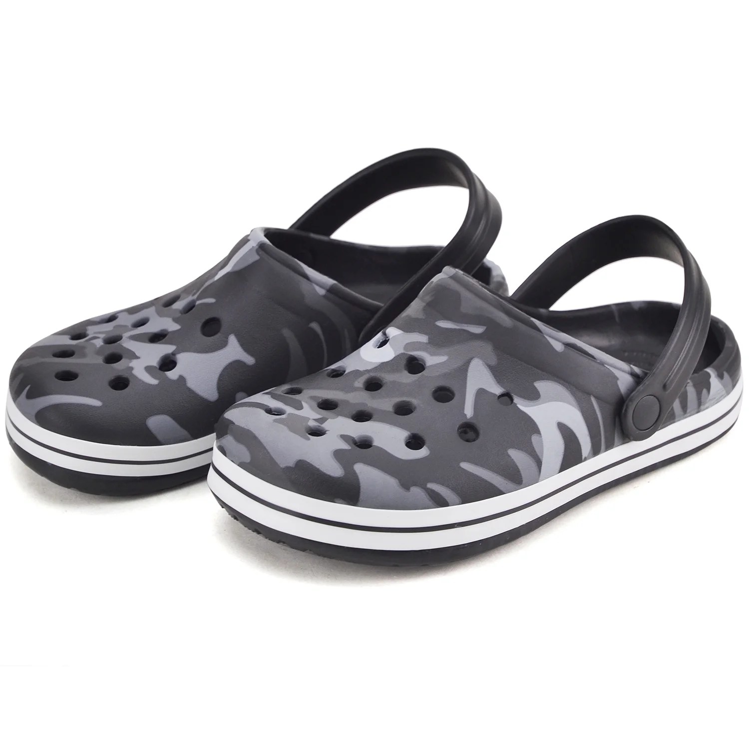 Vonmay VONMAY Camouflage Clogs for Men Summer Water Shoes Sandals