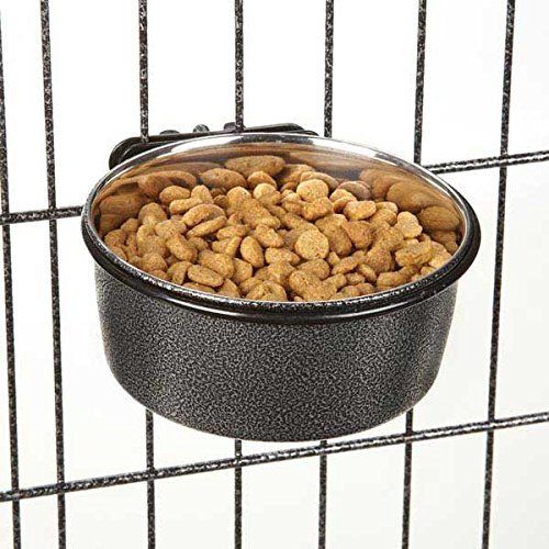 Dog Crate Feeding Bowls Bolt On Cage Cup 8oz Capacity Pick Sandstone or