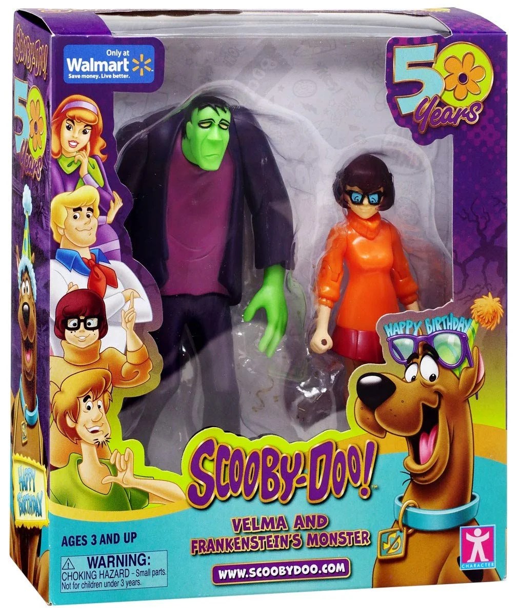 ScoobyDoo Velma & Frankenstein's Monster Action Figures