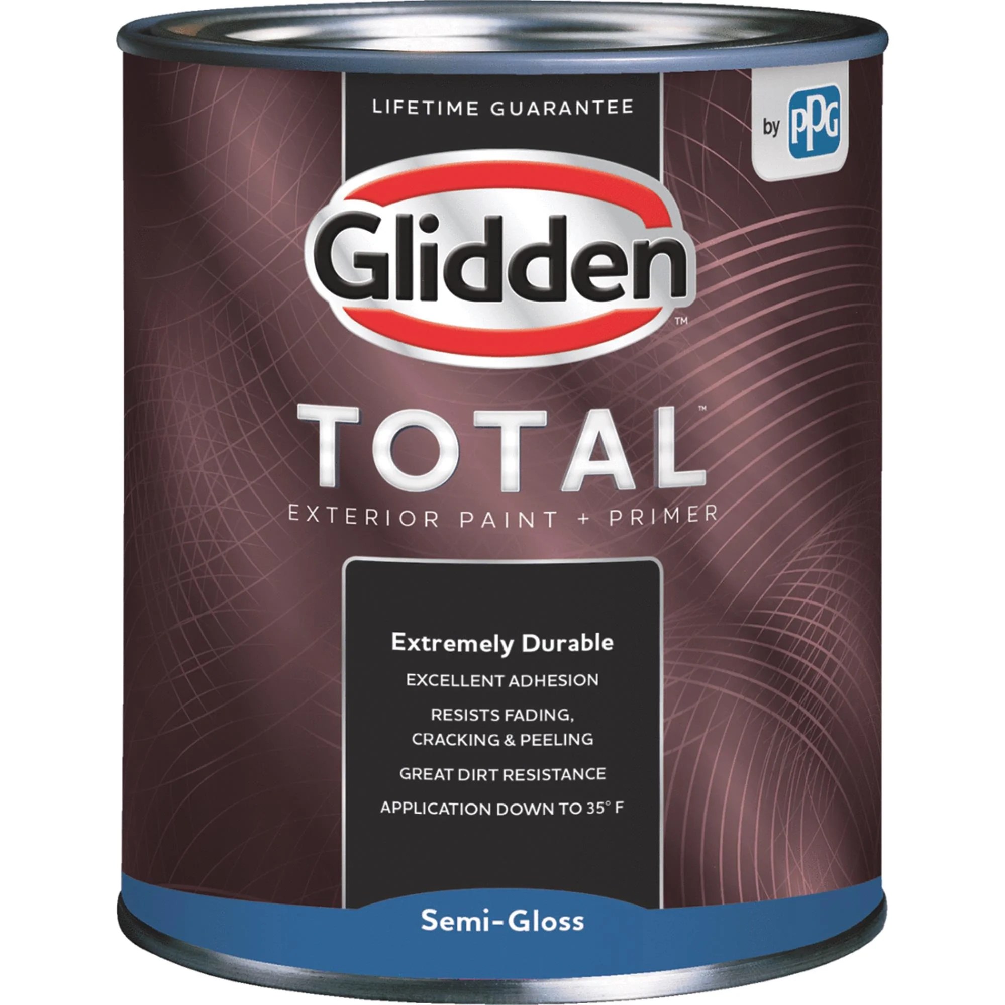 Glidden Total Exterior 100 Acrylic Latex Paint + Primer