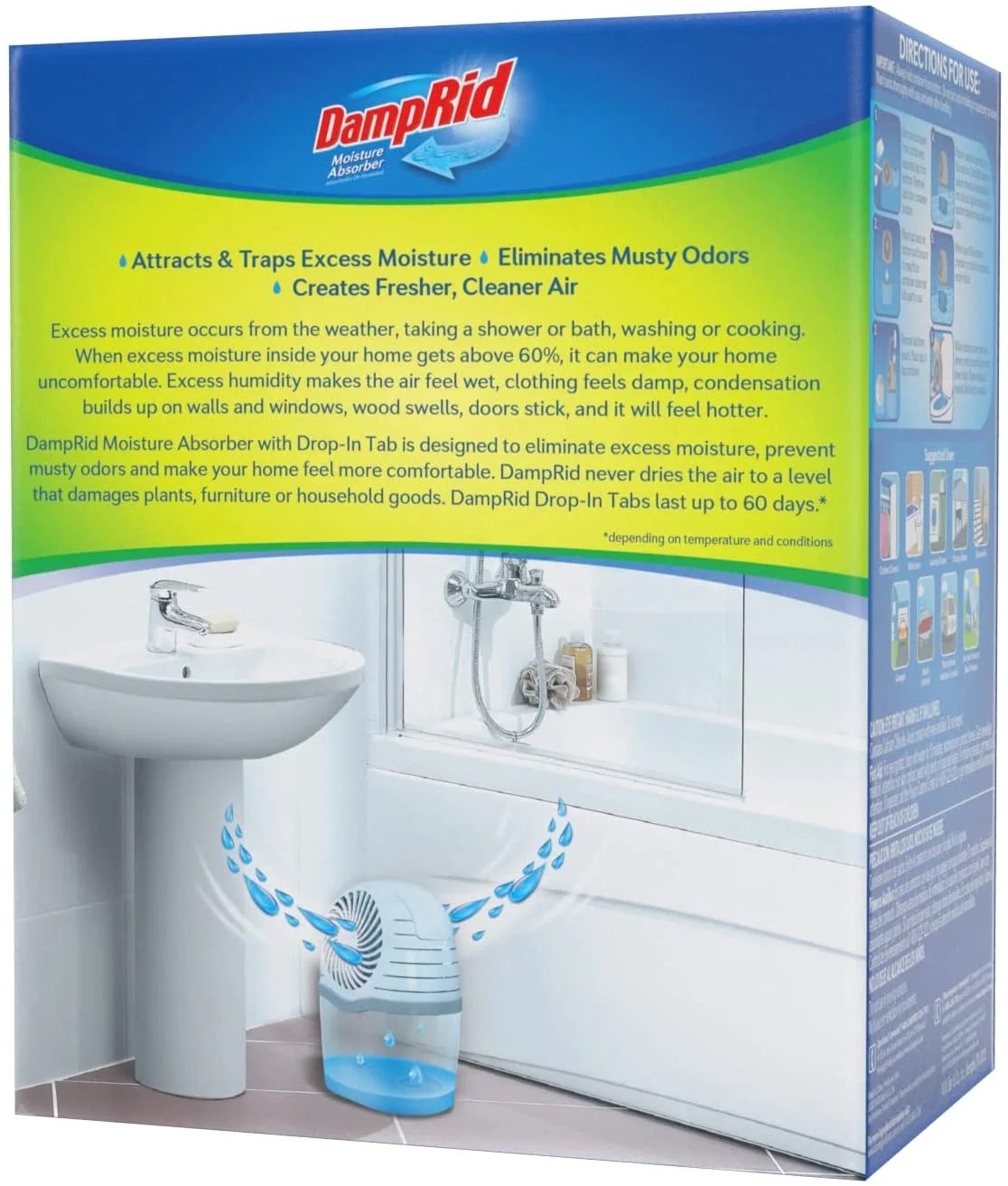 Buy DampRid Fresh Scent DropIn Tab Moisture Absorber Starter Kit