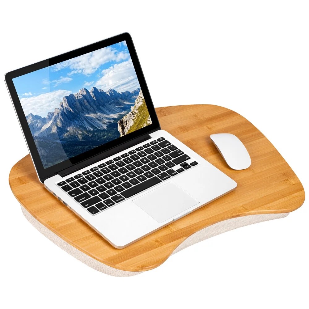 LapGear Bamboo Lap Desk Natural Bamboo