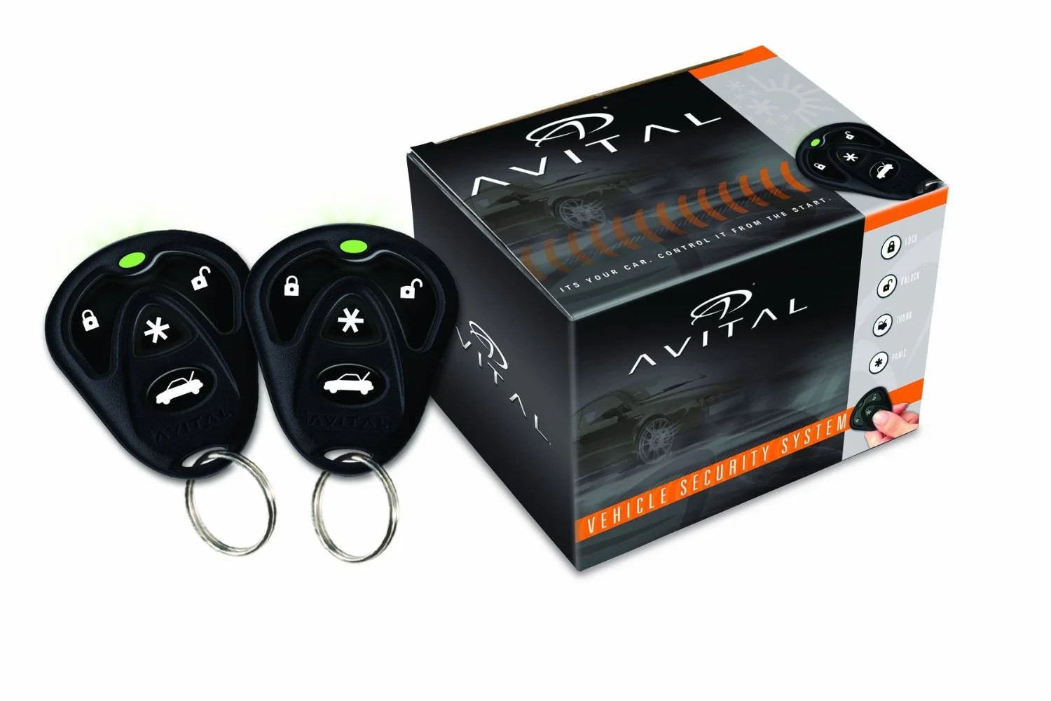 Refurbished Avital 4103LX Remote Start System with Two 4Button Remote