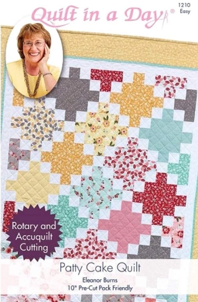 Patty Cake Quilt Pattern by Quilt in a day