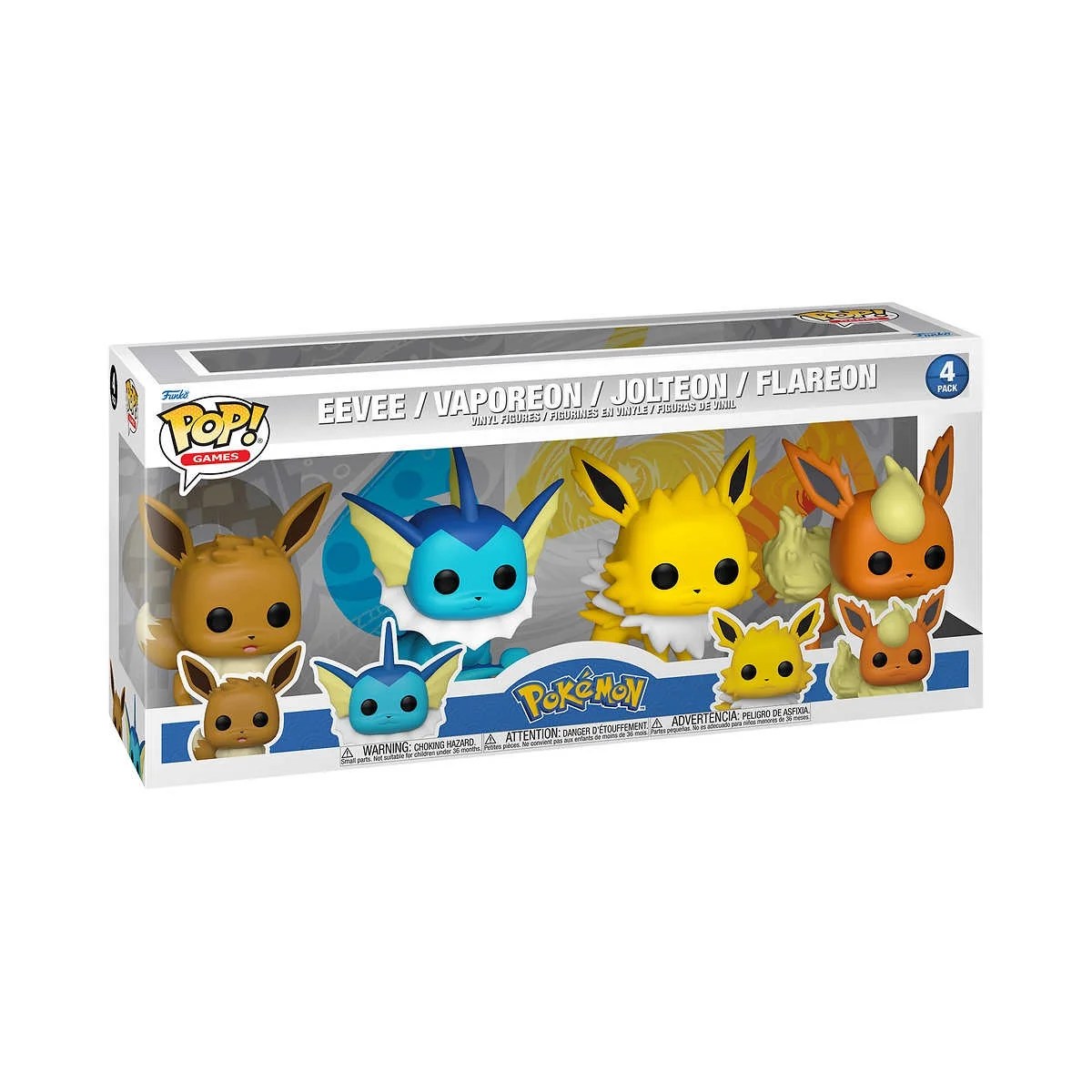 Funko POP 4pack Pokémon Eeveelutions or Disney Princess