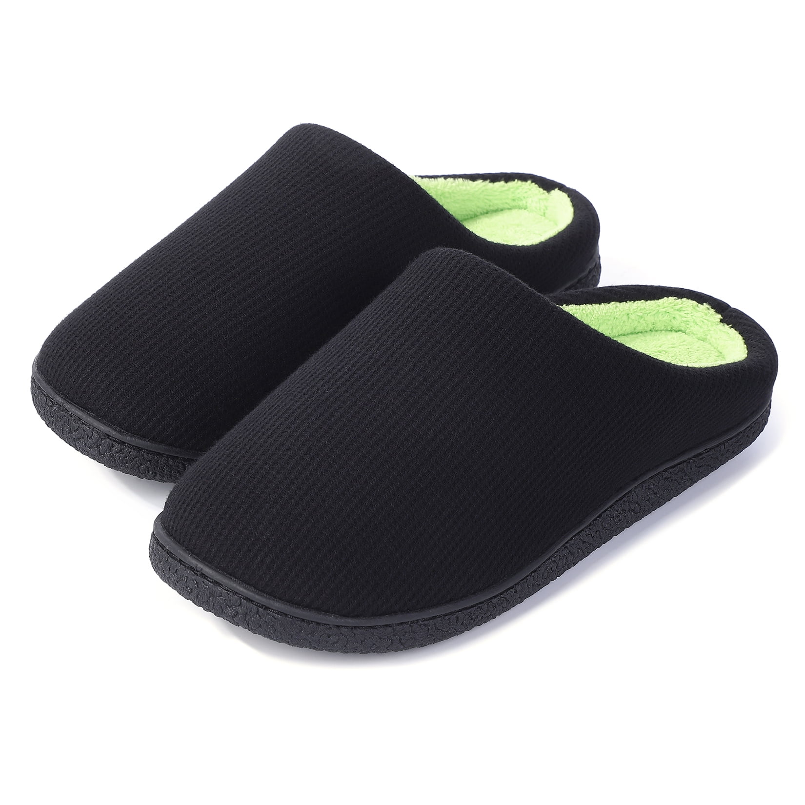 EastVita Slippers for Men and Womens Cozy Memory Foam Slippers TwoTone