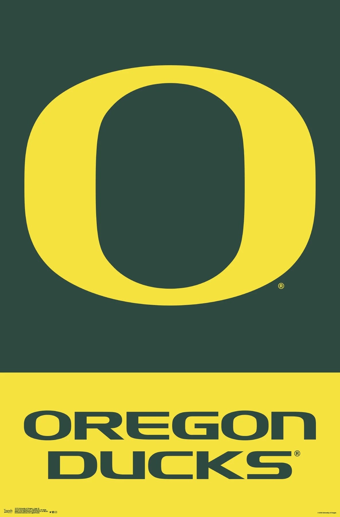 University of Oregon Logo Poster Clip Bundle