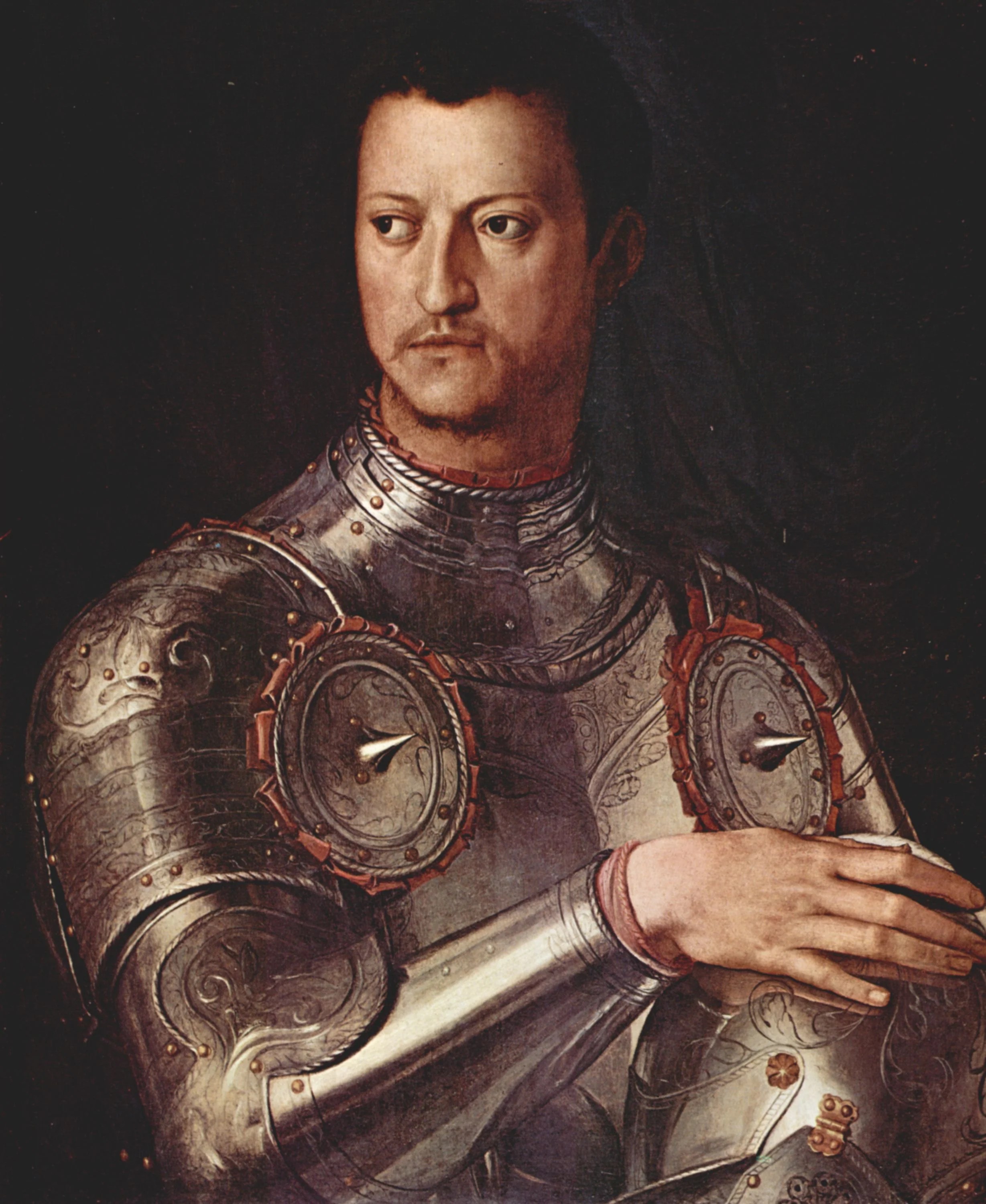Acrylic Face Mounted Prints Bronzino, Angelo Portrait of Cosimo I de