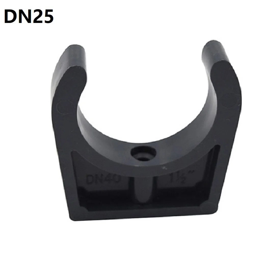 10Pcs Water Pipe Clamps Clips Upvc Fittings Pipe Clips Conduit Dn15/20/