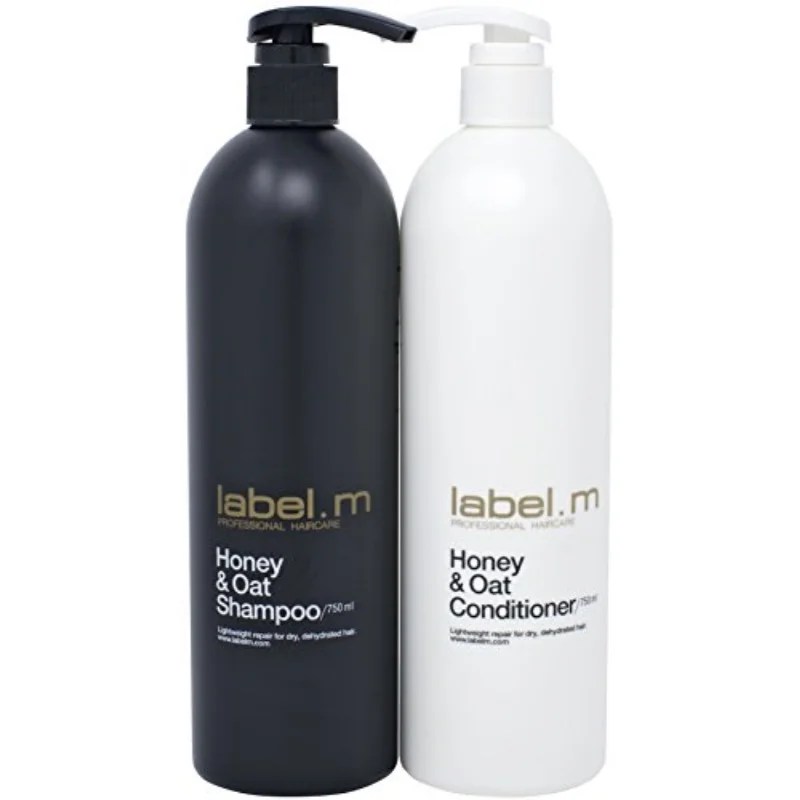 Label.m label.m honey & oat shampoo and conditioner 750 ml each /25
