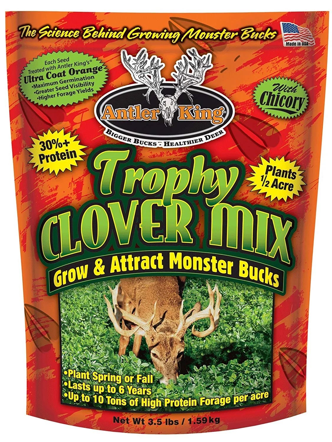 Trophy Clover Mix, The highest protein and tonnage producing clover and