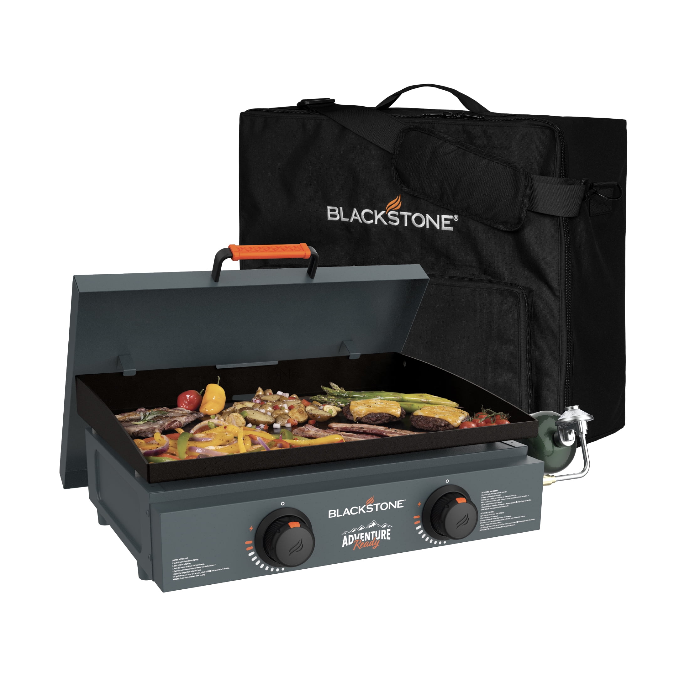 Blackstone Adventure Ready 22" Propane Griddle Gift Bundle In Black