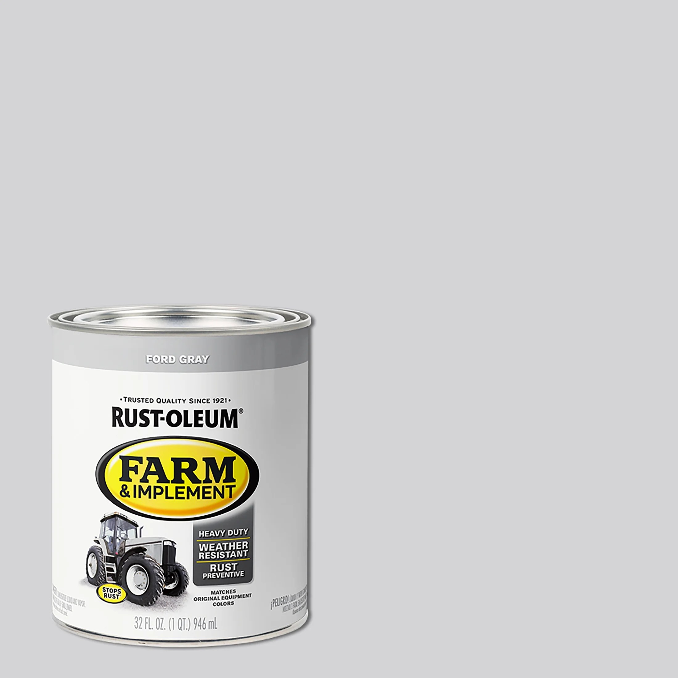 Ford Gray , RustOleum Specialty Gloss Farm and Implement Paint Quart