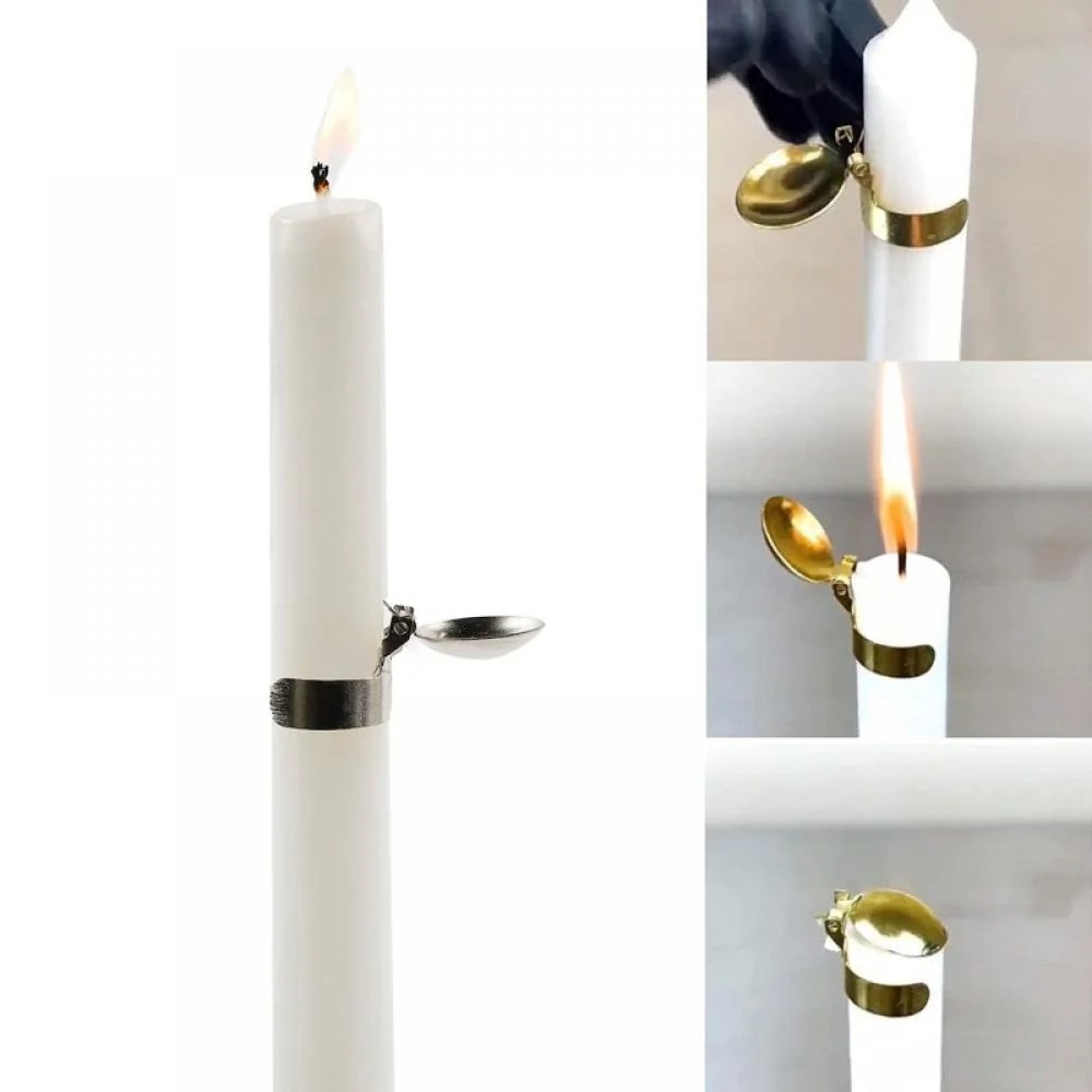 2PCS Automatic Candle Extinguisher Automatic Swedish Candle