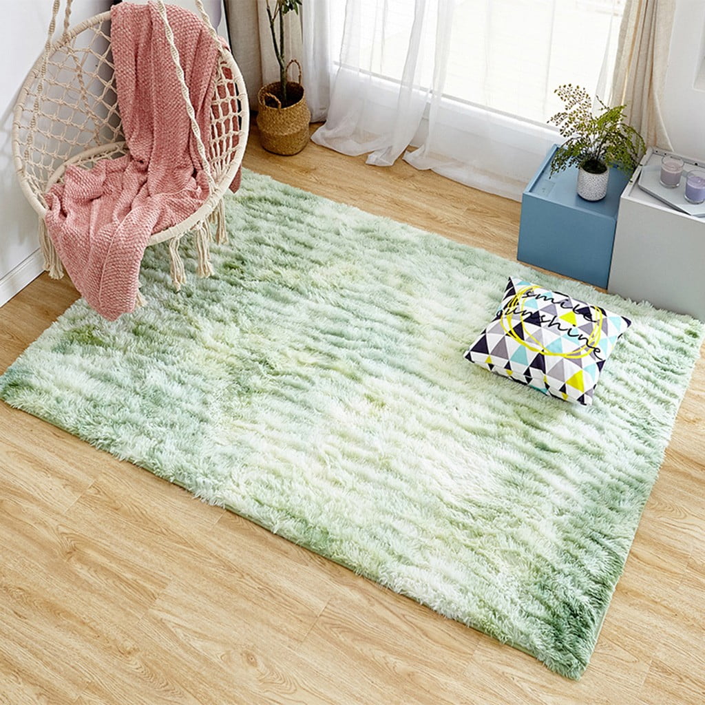 Ultra Soft Modern Area Rugs Shaggy Nursery Rug Home Room Plush Carpet