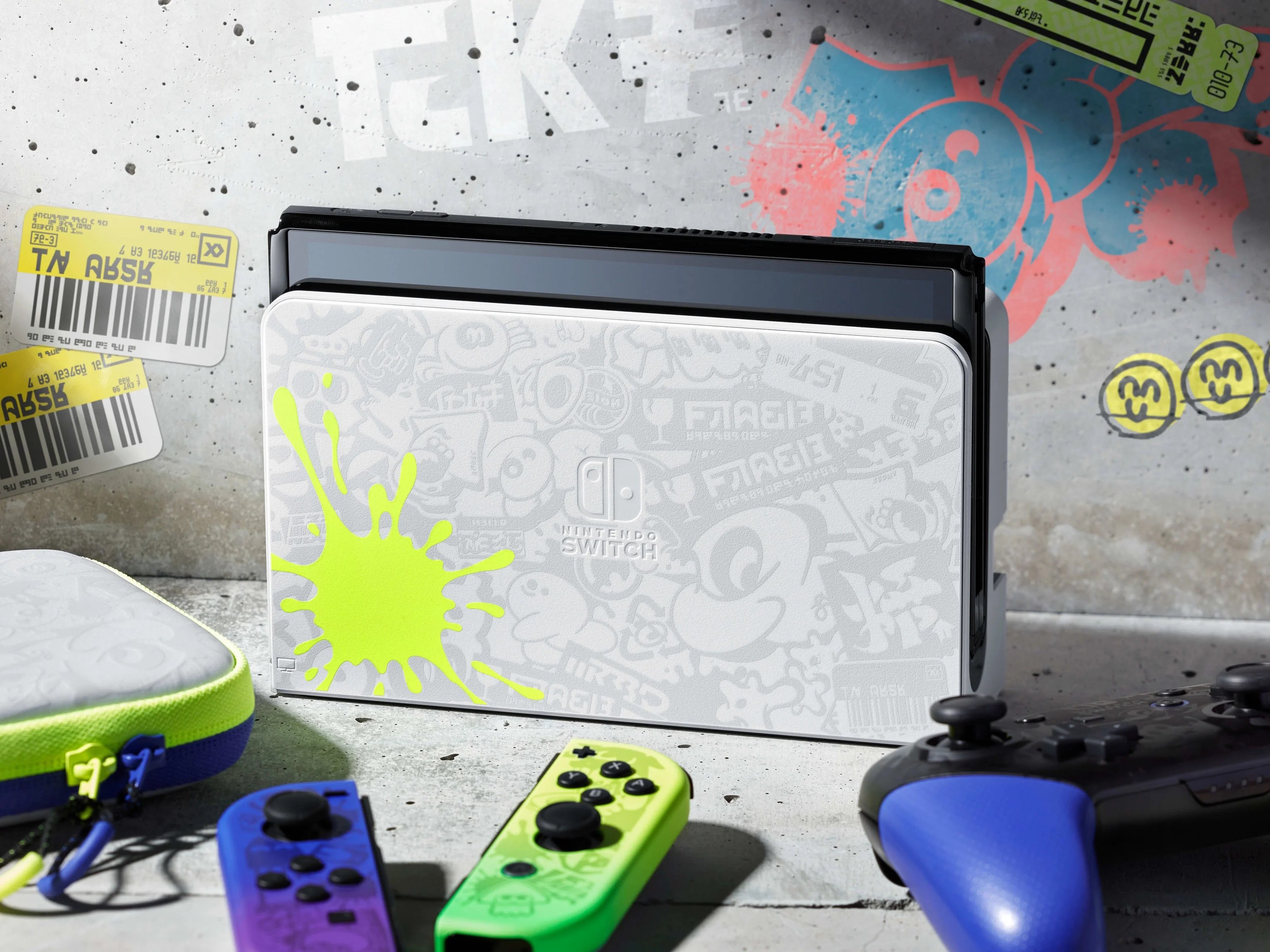 Buy 2022 Nintendo Switch OLED Model Splatoon 3 Limited Special Edition