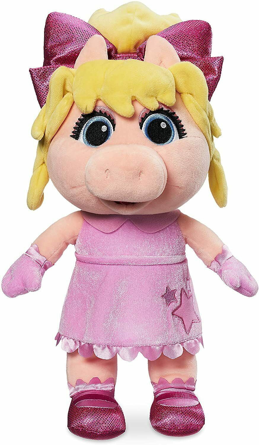 Disney Store Muppets Miss Piggy Plush Toy Doll Stuffed Animal 14" H