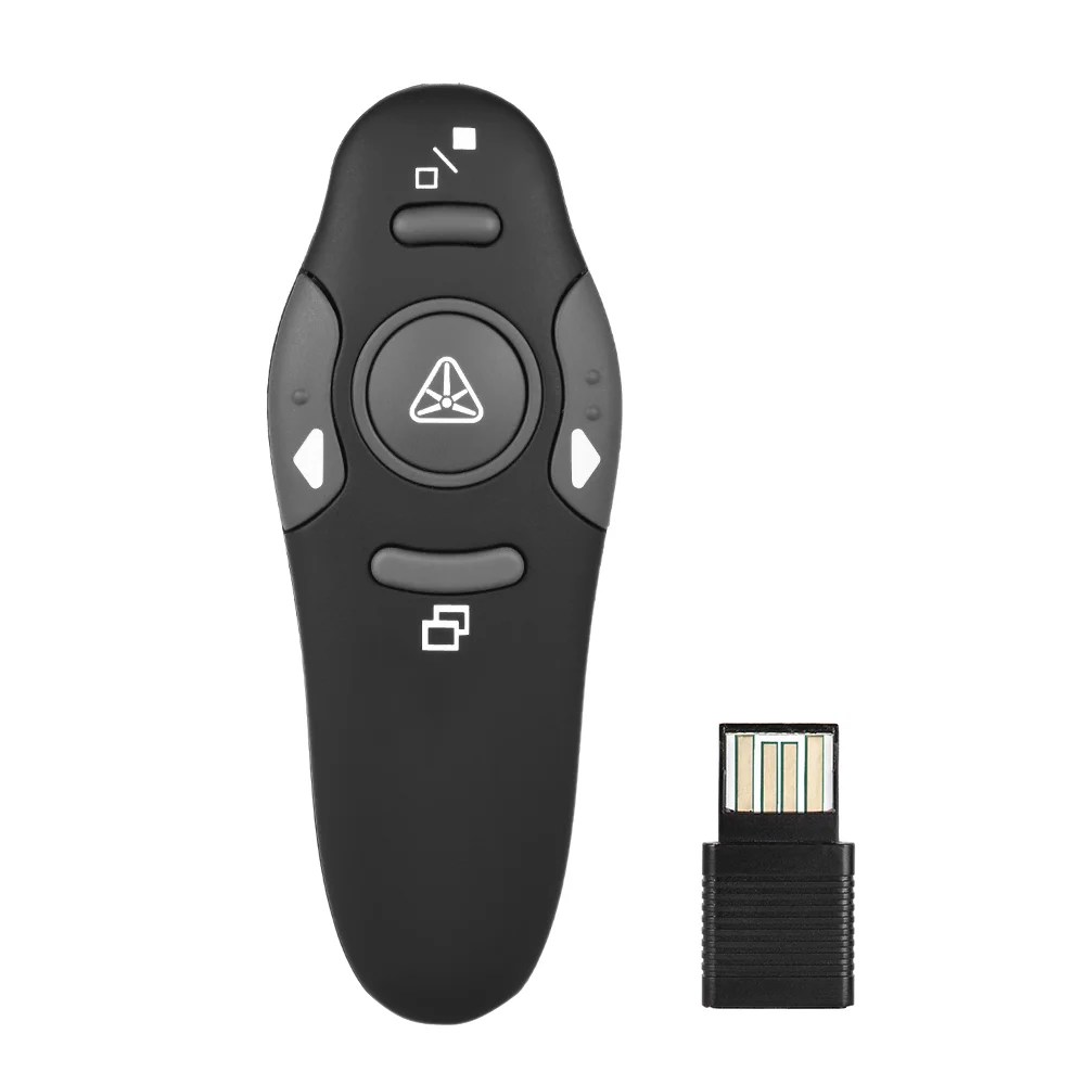 USB Wireless 2.4GHz PowerPoint PPT Presenter Remote Control Laser