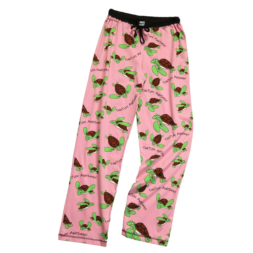 Lazy One Turtle Turtley Awesome Women's Pajama Pants XSmall