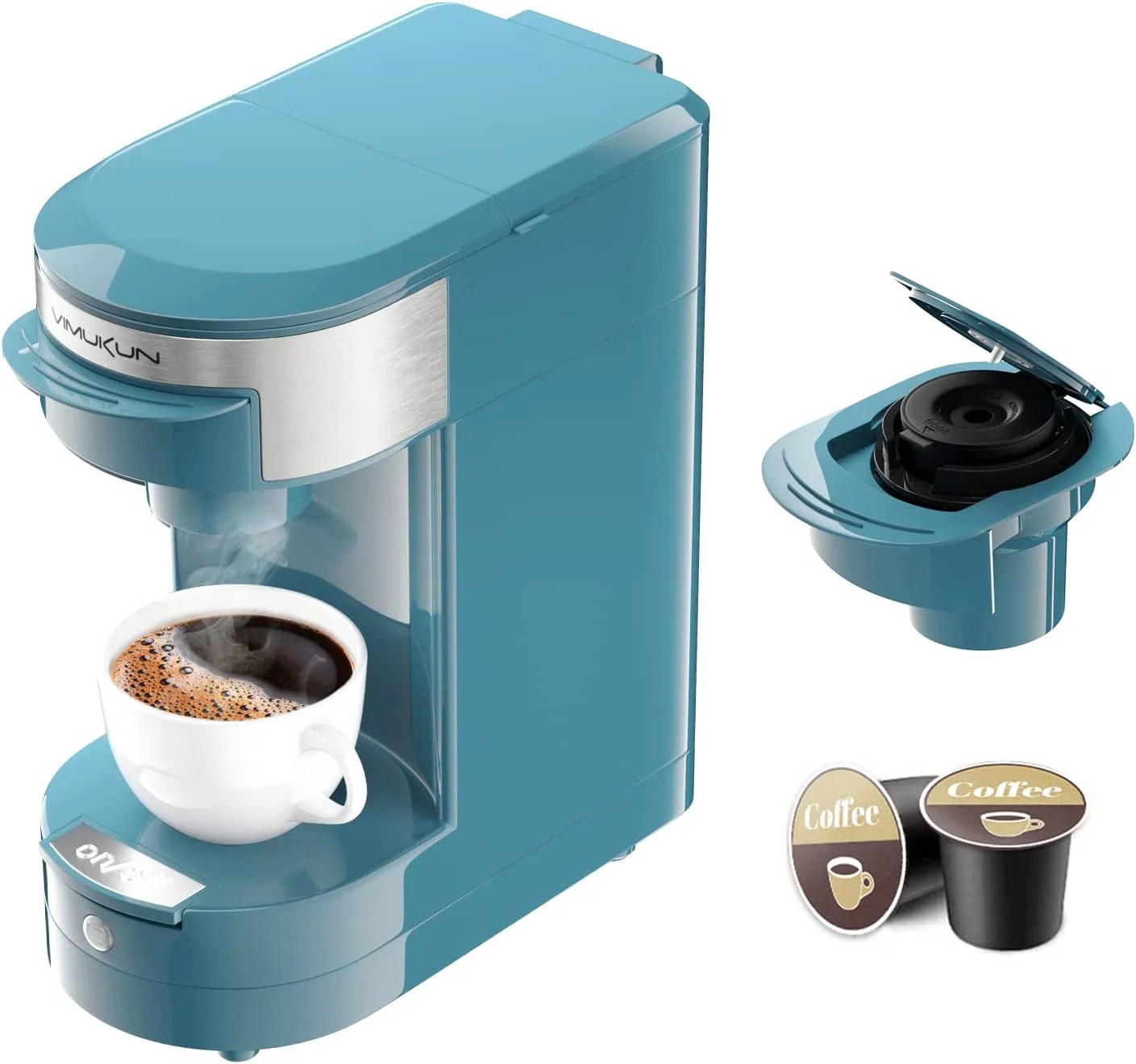 practical VIMUKUN Single Serve Coffee Maker Compatible with KCup Pod