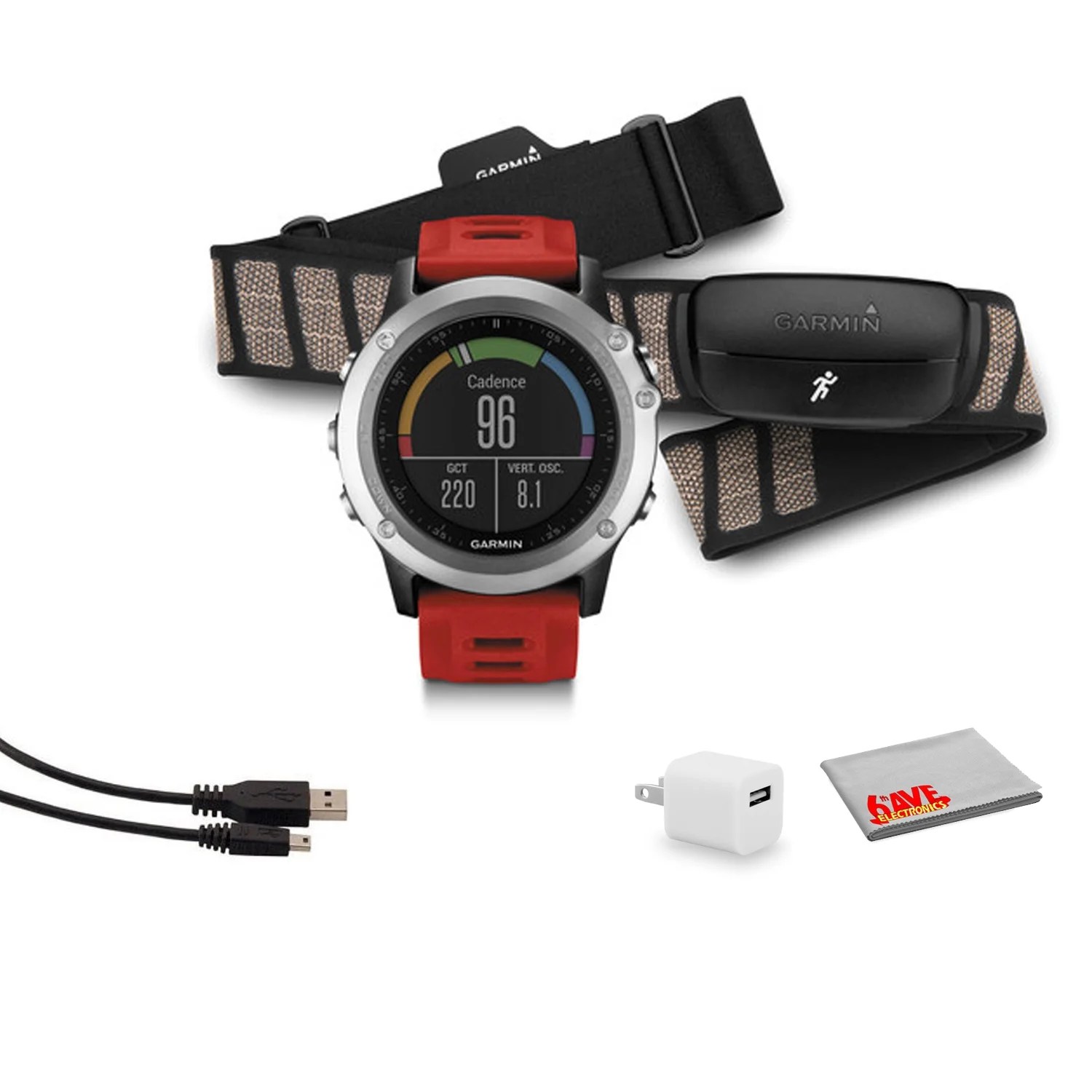 Garmin fenix 3 Multisport Training GPS Fitness Watch with HRMRun Heart