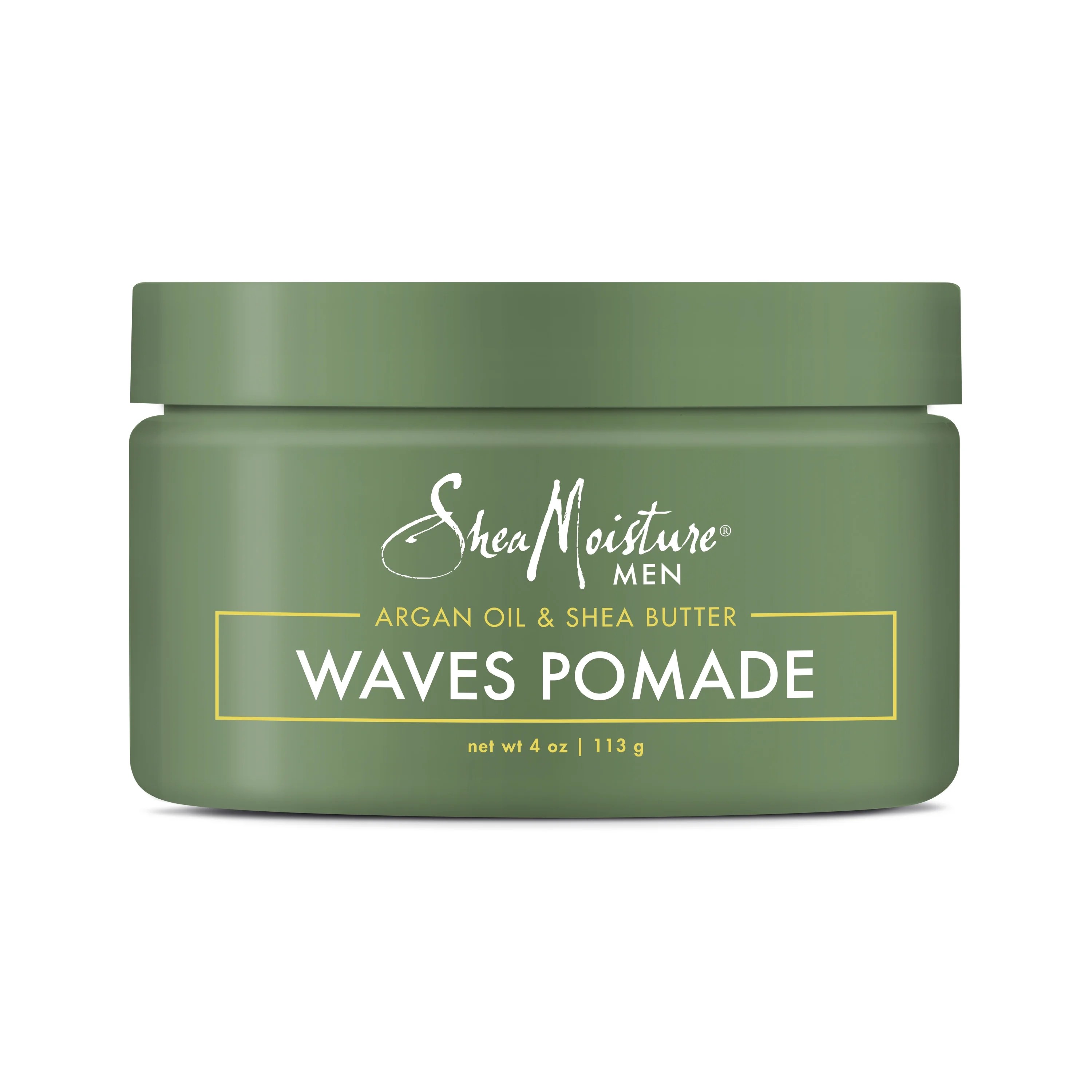 SheaMoisture Men Waves Pomade Argan Oil and Shea, 4 oz