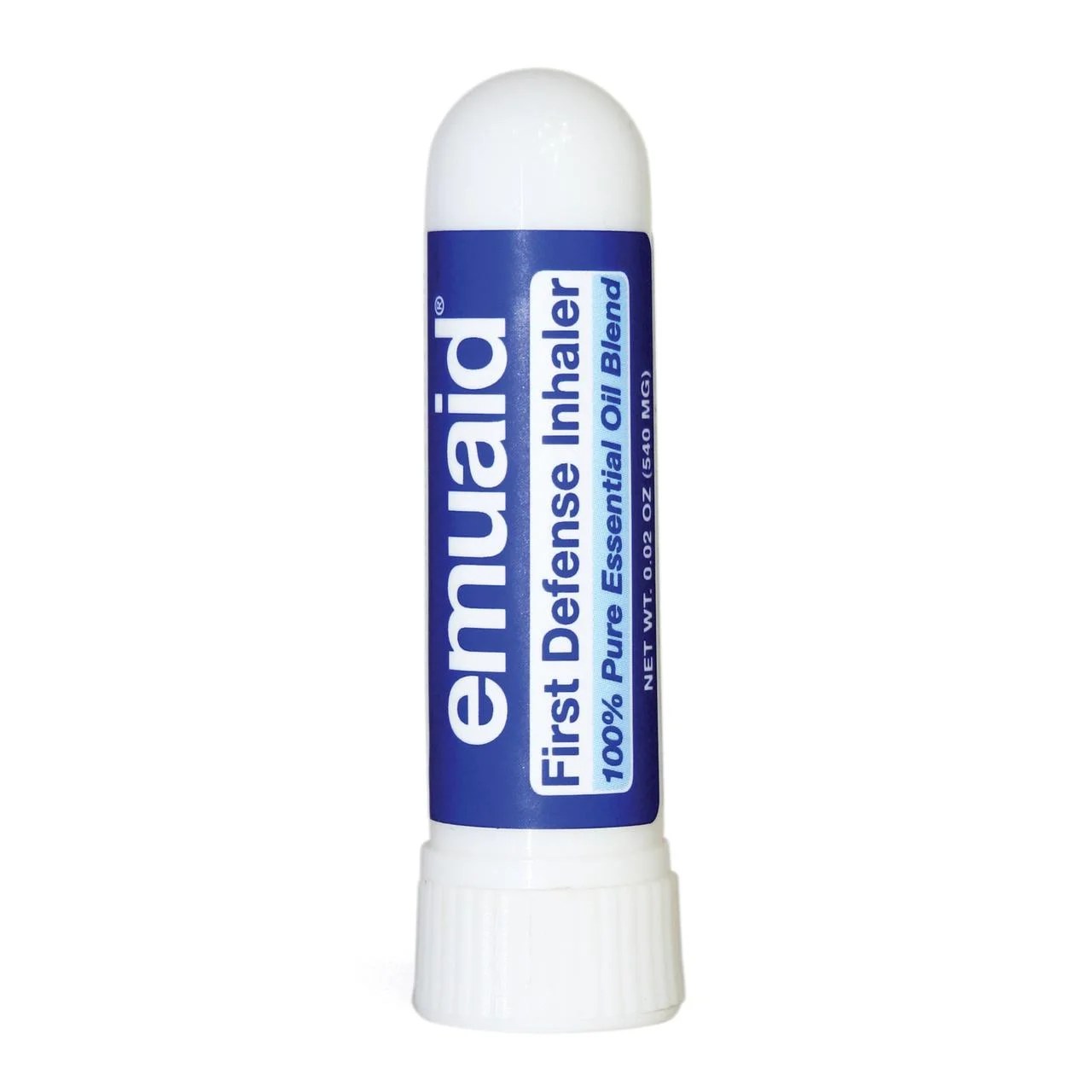 EMUAID First Defense Inhaler Nasal Inhaler Stick Natural Essential