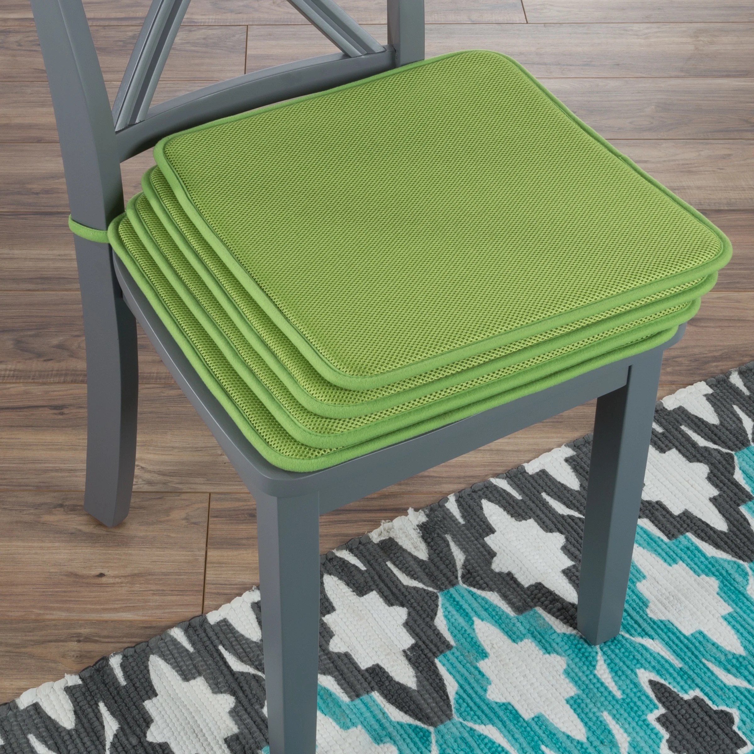 Lavish Home M892053 16 x 16 in. Square Chair Cushions Lavish Home M892053 16 x 16 in. Square Chair Cushions