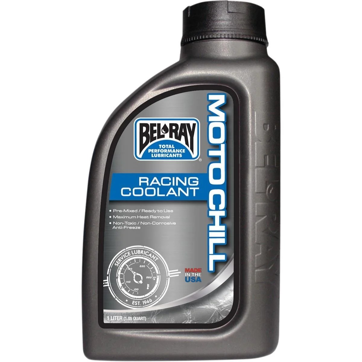 Moto Chill Racing Coolant 1L. 99410B1LW, Engine coolant that uses a