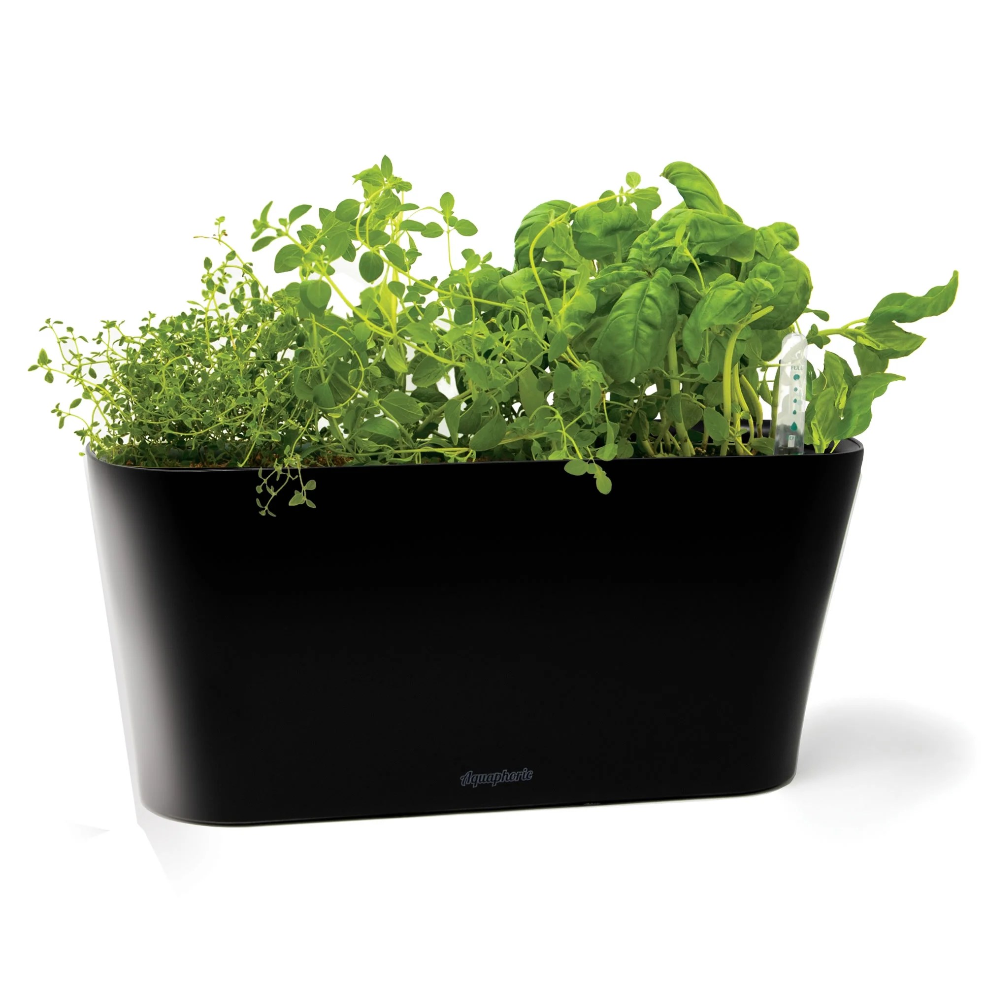 Aquaphoric Self Watering Herb Garden Tub Planter (Black)