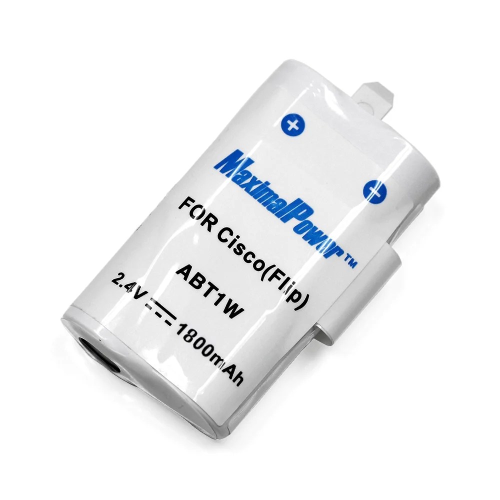 Maximalpower Battery for Flip Video ABT1W U11204 U1120B U1120P U1120W