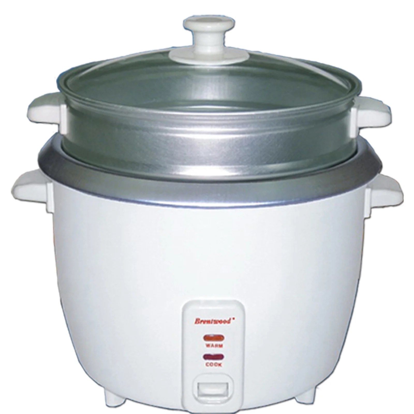 Brentwood 5 Cup Rice Cooker/NonStick with Steamer
