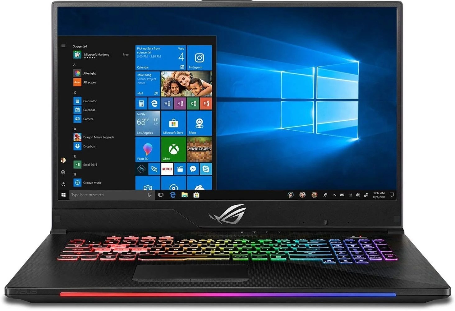 2019 ASUS ROG Strix Scar II 17.3" FHD VR Ready Gaming Laptop Computer