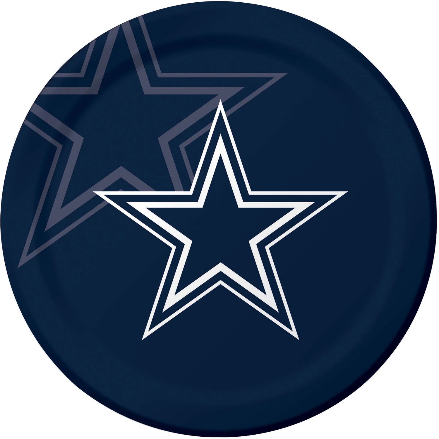 Dallas Cowboys Plates, 8Pack