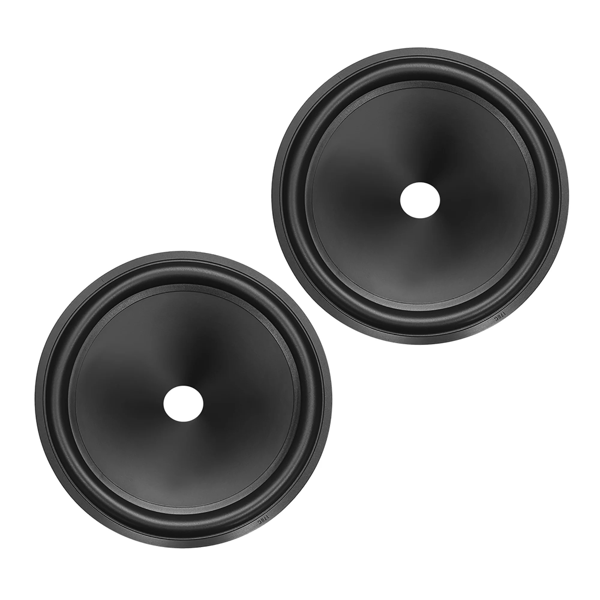 8" Paper Speaker Cone Drum Paper Cones 1" Coil Diameter with Rubber